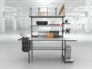 stół do pakowania paczek