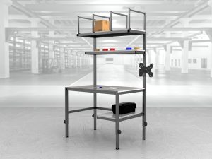 stół do pakowania paczek