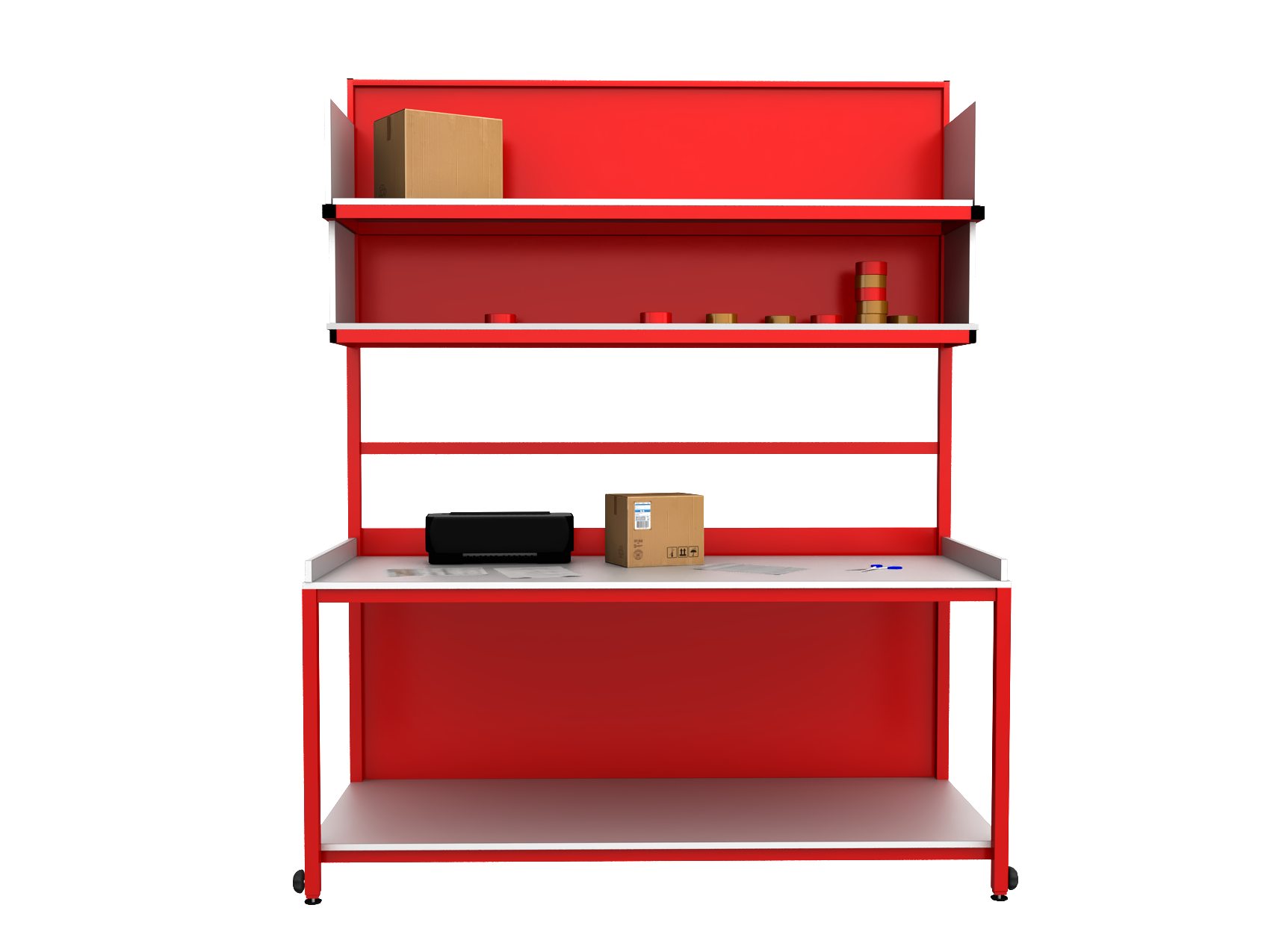 stół do pakowania paczek