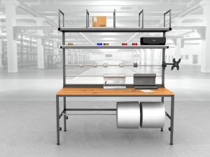 stół do pakowania paczek