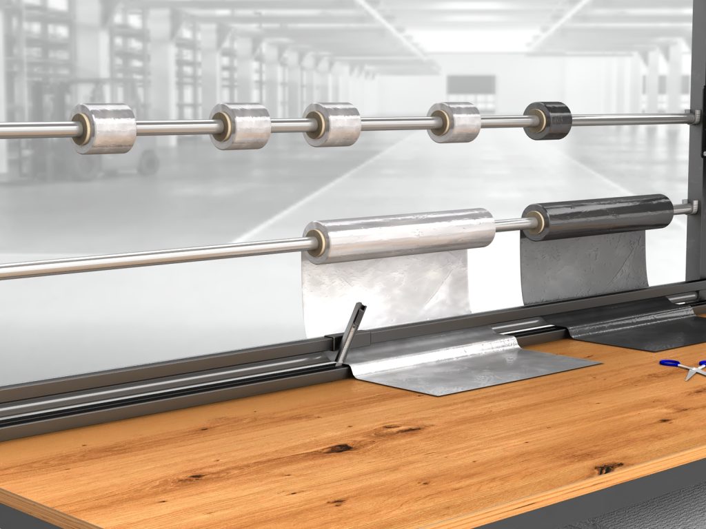 stół do pakowania paczek