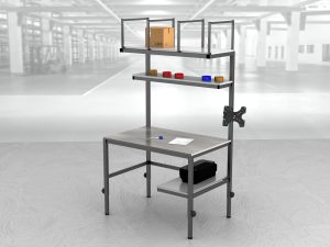 stół do pakowania paczek