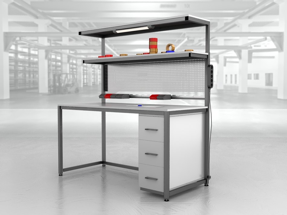 stół do pakowania paczek