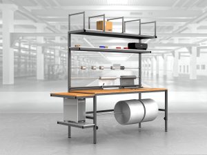 stół do pakowania paczek