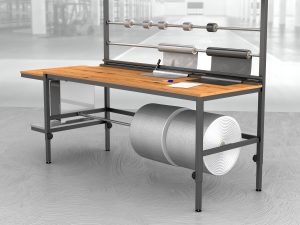 stół do pakowania paczek