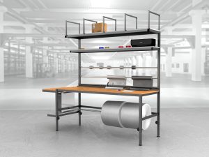 stół do pakowania paczek