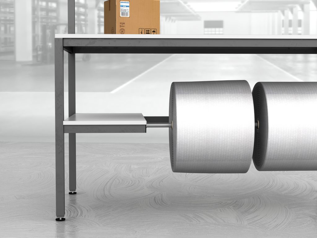 stół do pakowania paczek