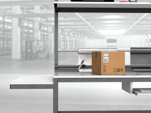 stół do pakowania paczek