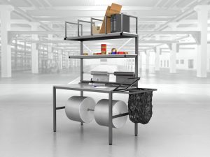 stół do pakowania paczek