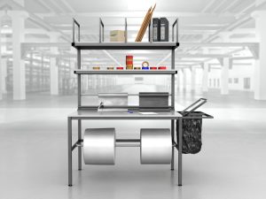 stół do pakowania paczek