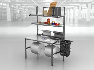 stół do pakowania paczek