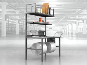 stół do pakowania paczek