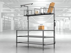 stół do pakowania paczek