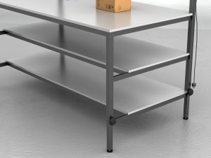 stół do pakowania paczek