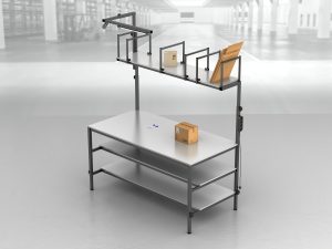 stół do pakowania paczek