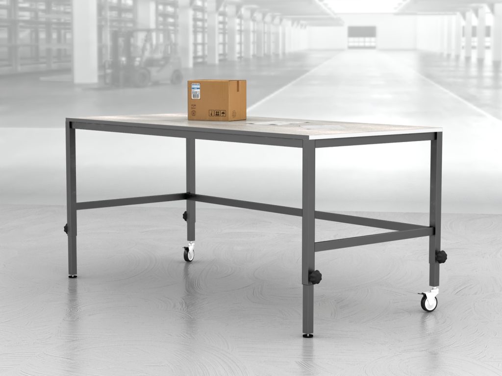 stół do pakowania paczek