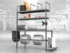 stół do pakowania paczek