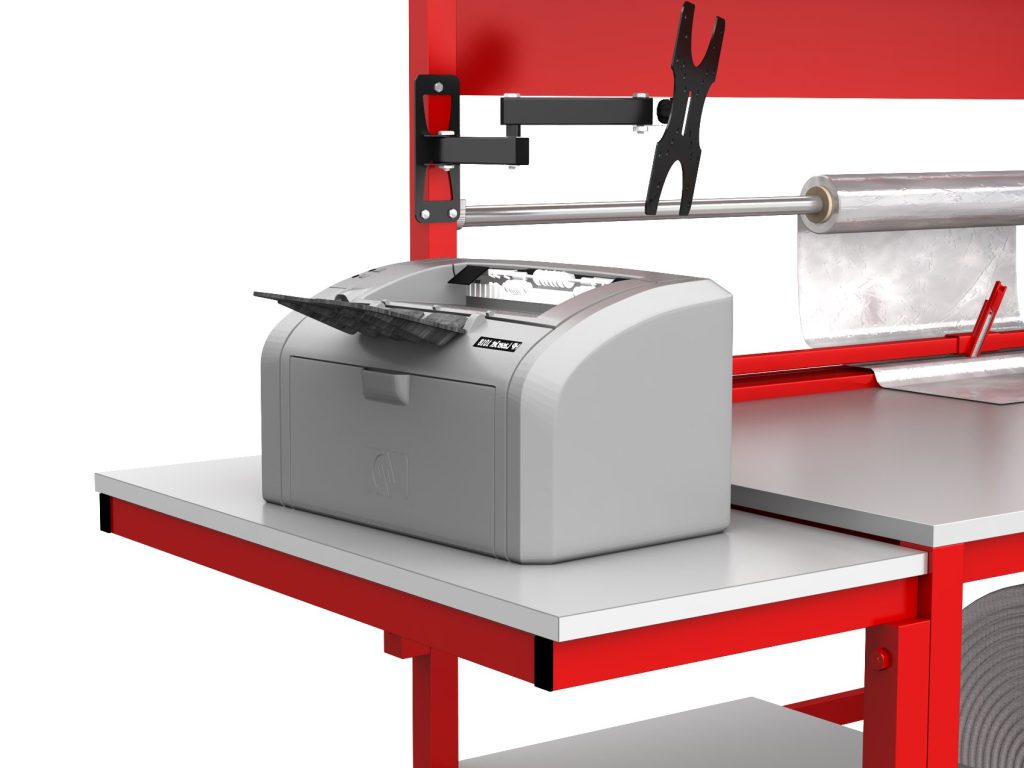 stół do pakowania paczek