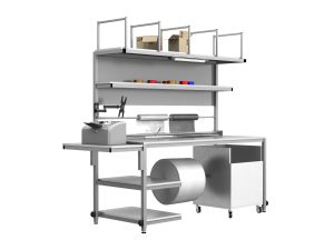 stół do pakowania paczek