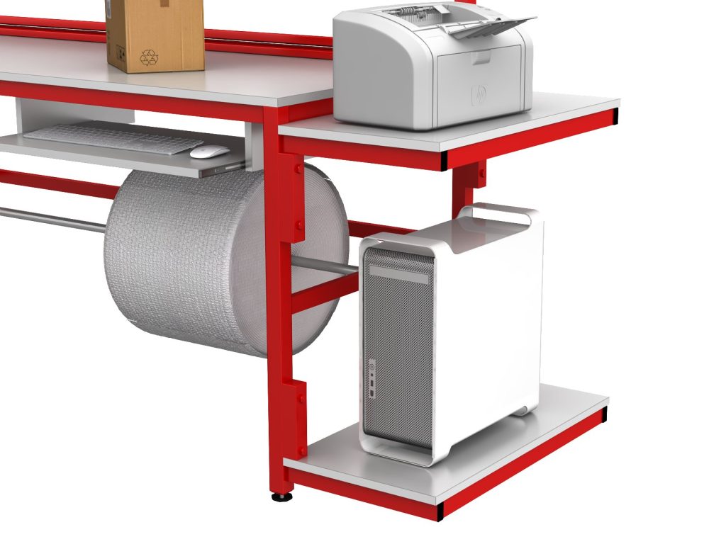 stół do pakowania paczek