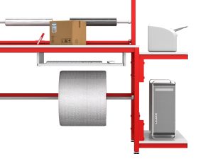 stół do pakowania paczek