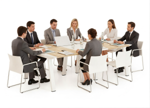 Stół konferencyjny rozkładany 240x130cm ASTER 12 na 12 osób