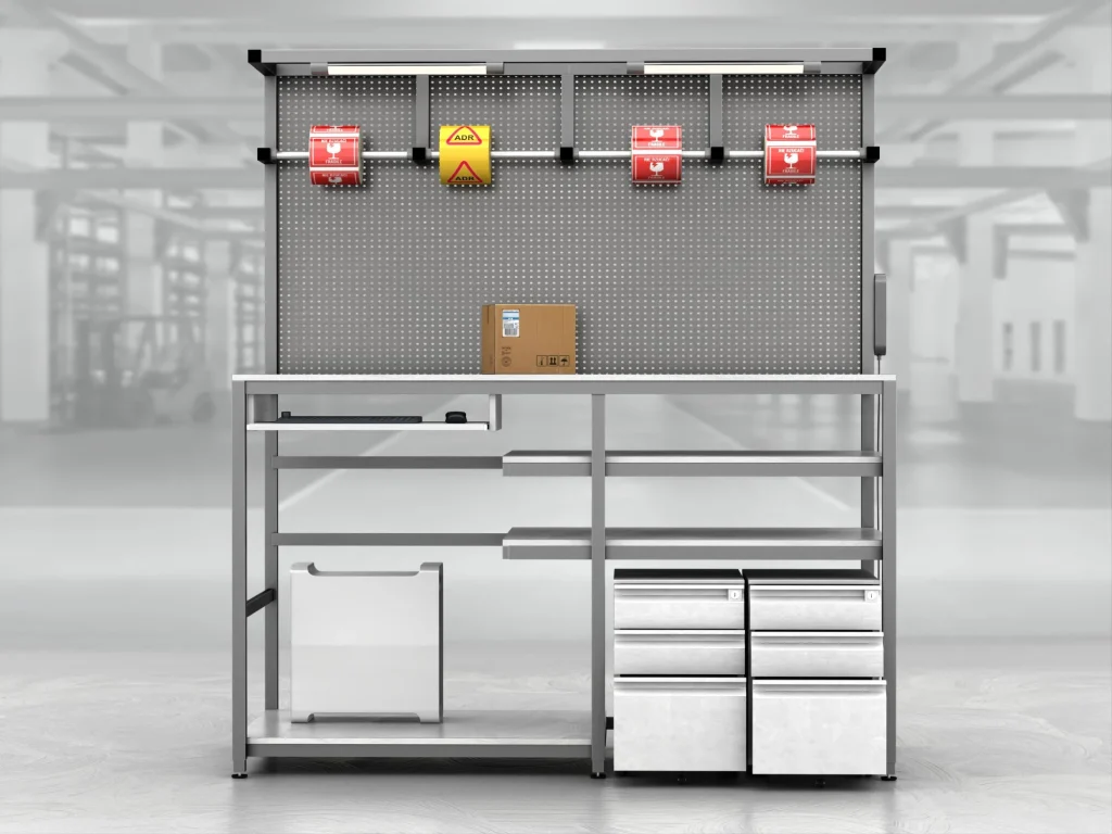 Stół do kompletacji zamówień