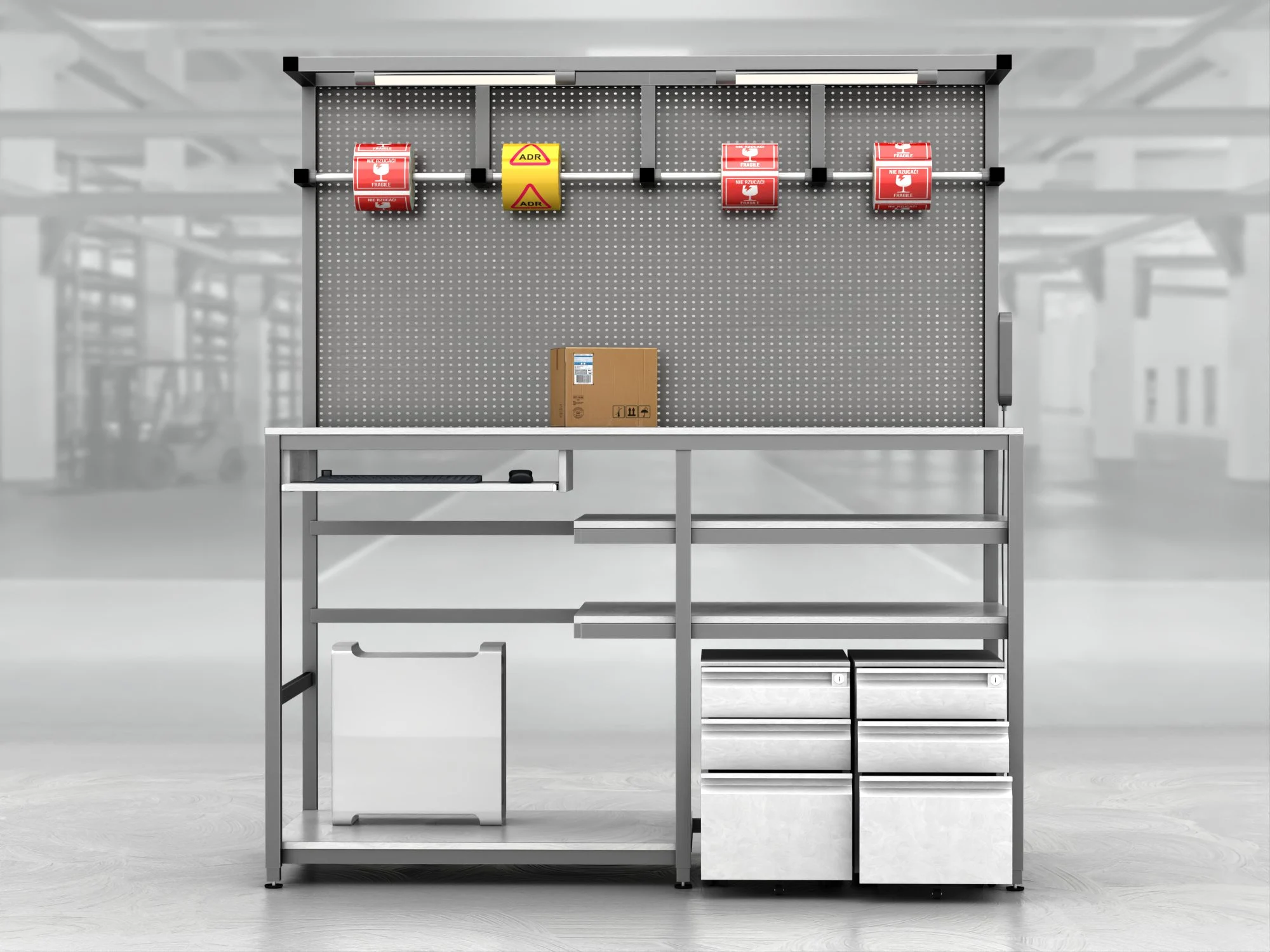 Stół do kompletacji zamówień