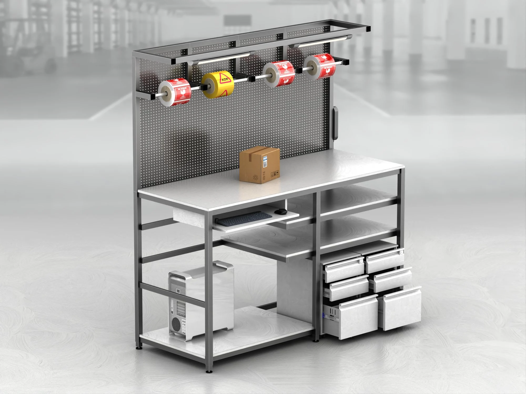 Stół do kompletacji zamówień