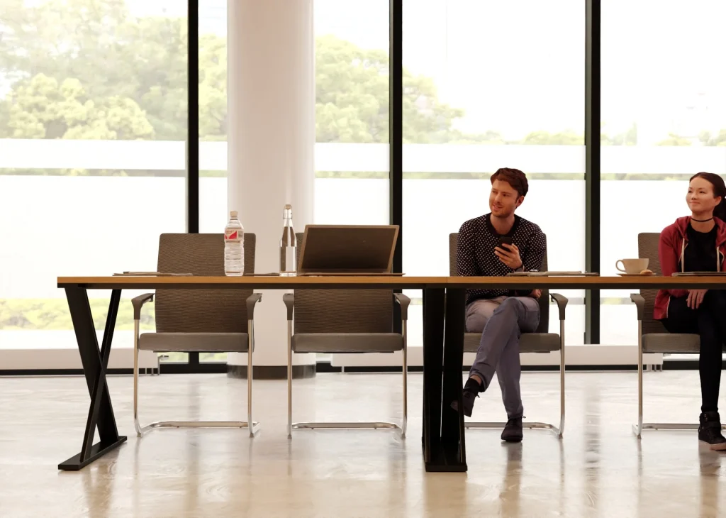 Stół konferencyjny 450x100cm Horizon 12 dla12 osób17