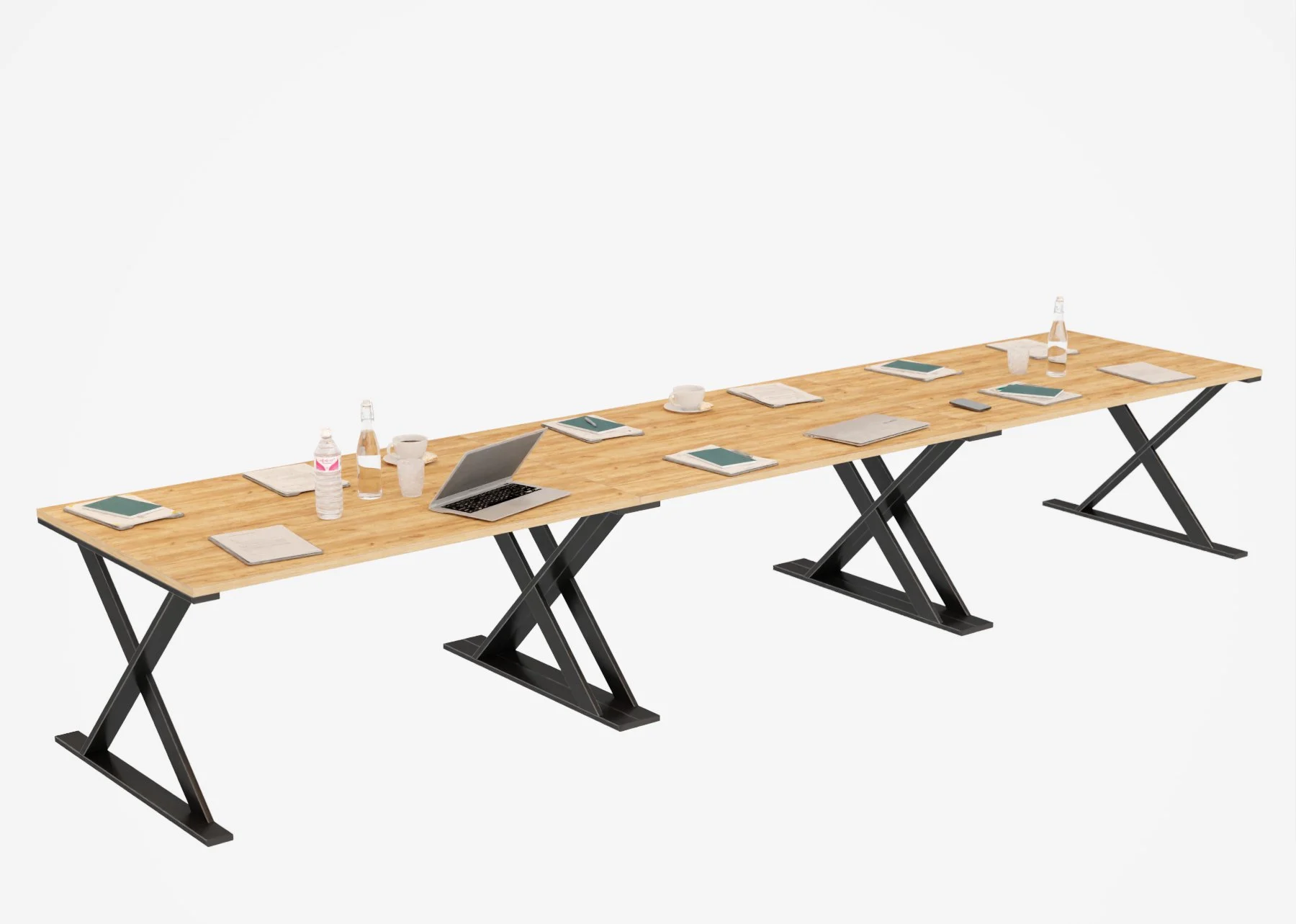 Stół konferencyjny 450x100cm Horizon 12 dla12 osób2