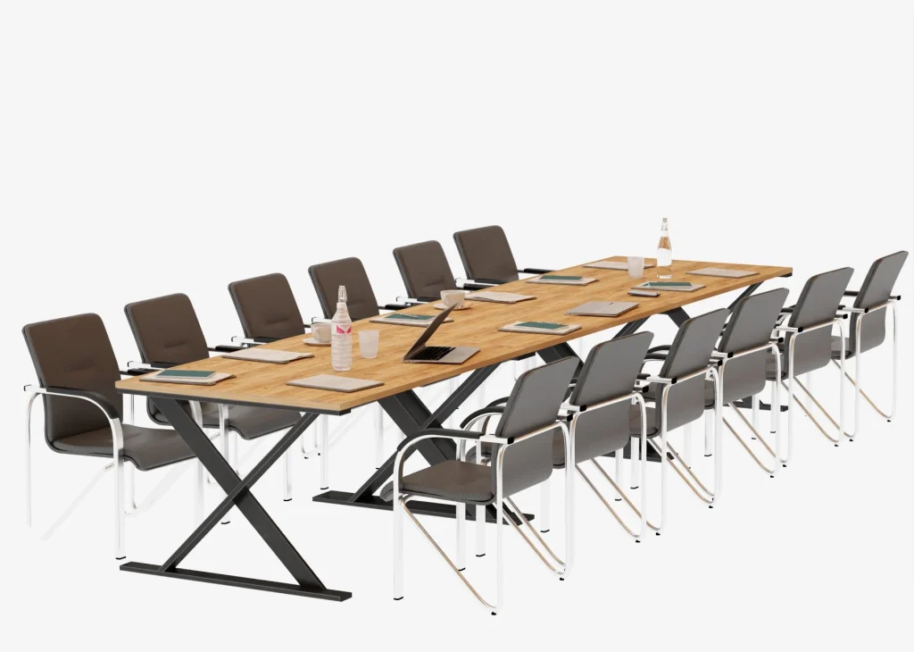 Stół konferencyjny 450x100cm Horizon 12 dla12 osób8