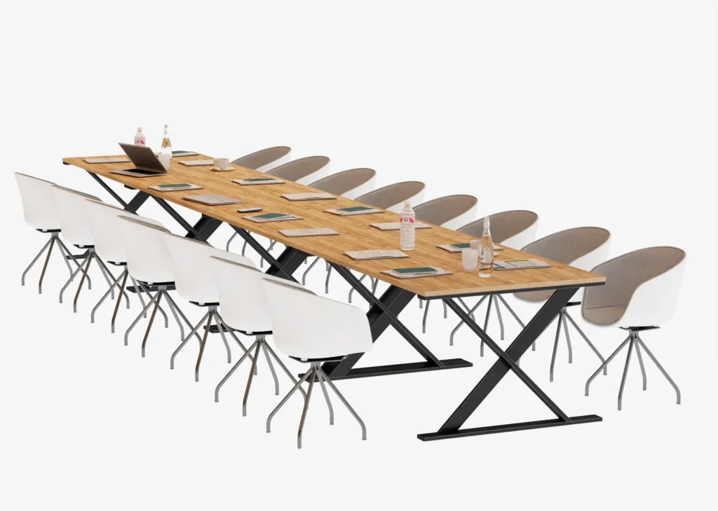 Stół konferencyjny 600x100cm Horizon 16 dla 16 osób 24