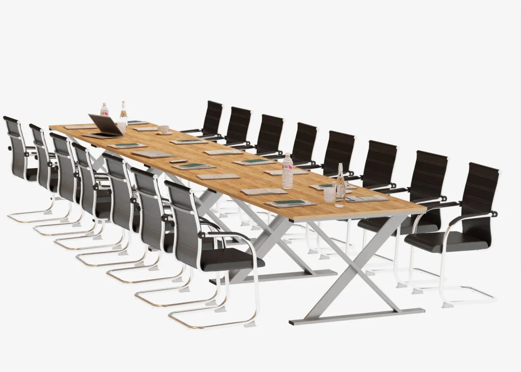 Stół konferencyjny 600x100cm Horizon 16 dla 16 osób 25