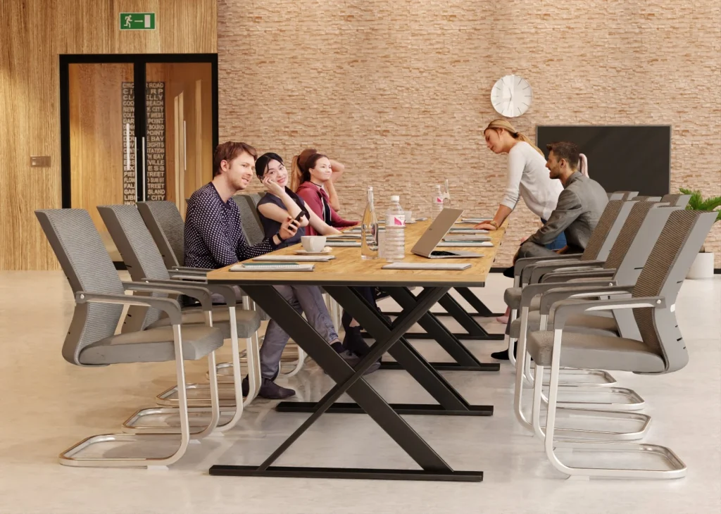 Stół konferencyjny 600x100cm Horizon 16 dla 16 osób 6