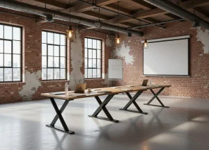 Stół konferencyjny loftowy