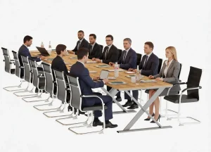 Stół konferencyjny 750x100cm Horizon 20 dla 20 osób 6