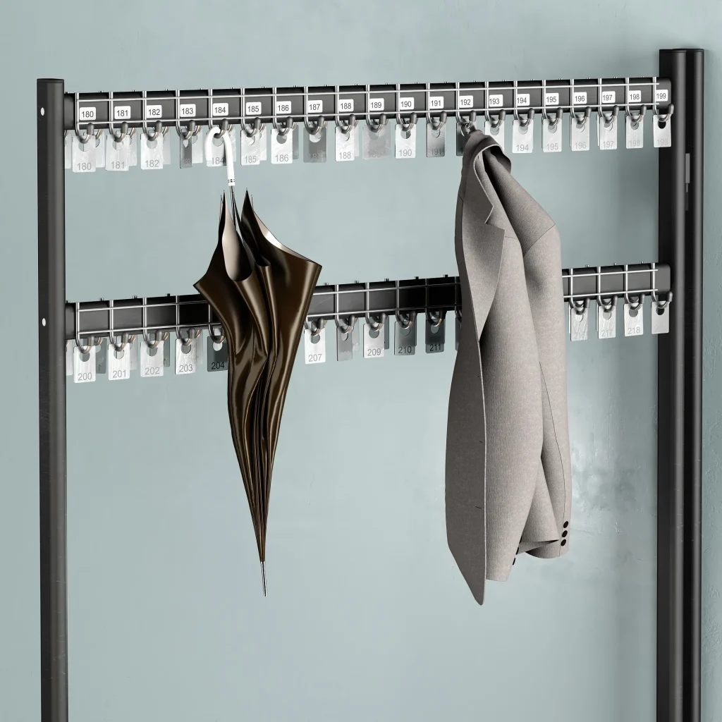 Wieszak mocowany do ściany