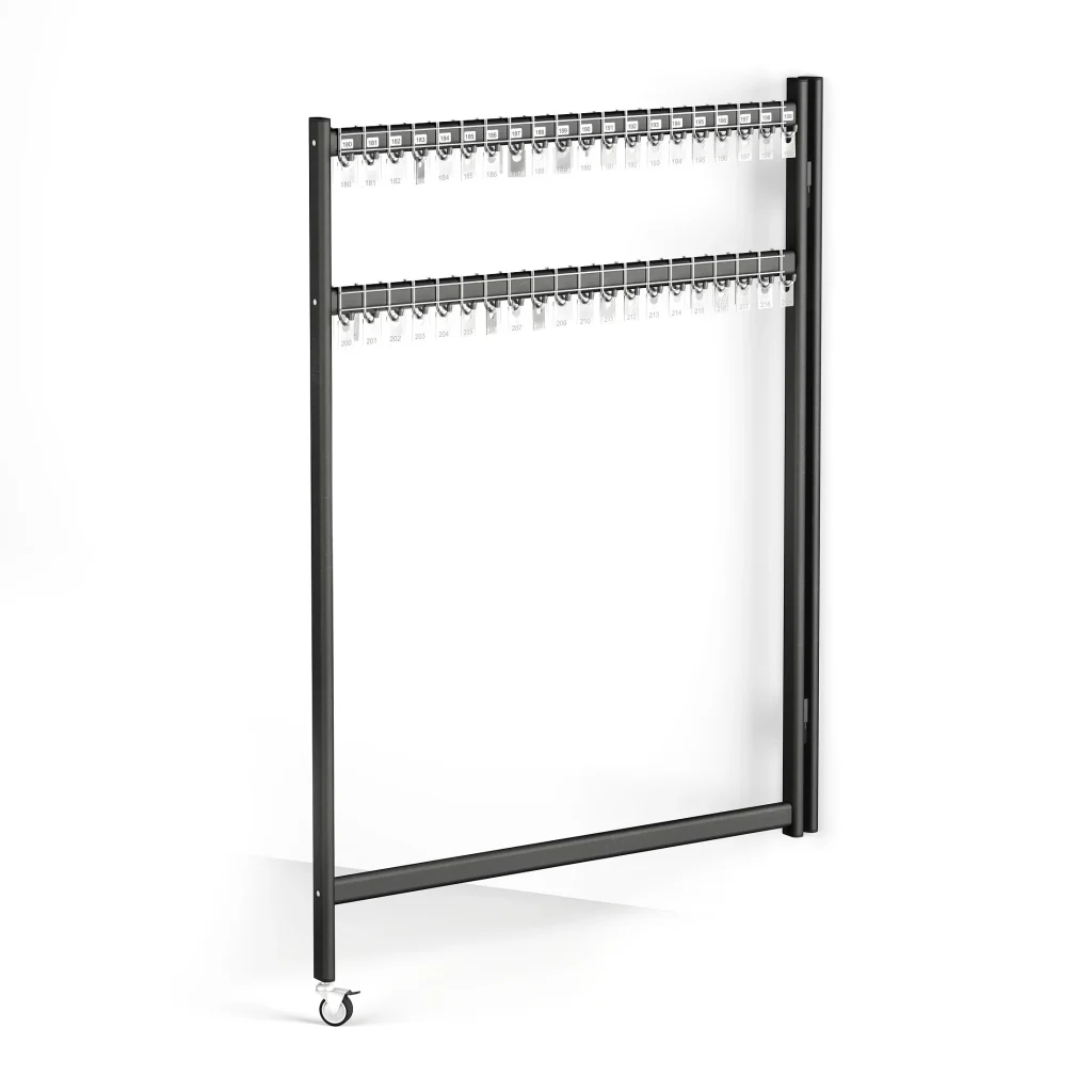 Wieszak szatniowy mocowany do ściany