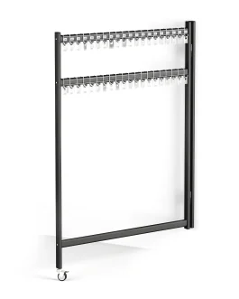 Wieszak szatniowy mocowany do ściany Y7 80 Haków 300Kg udzwig