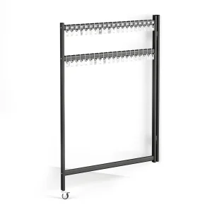 Wieszak szatniowy mocowany do ściany