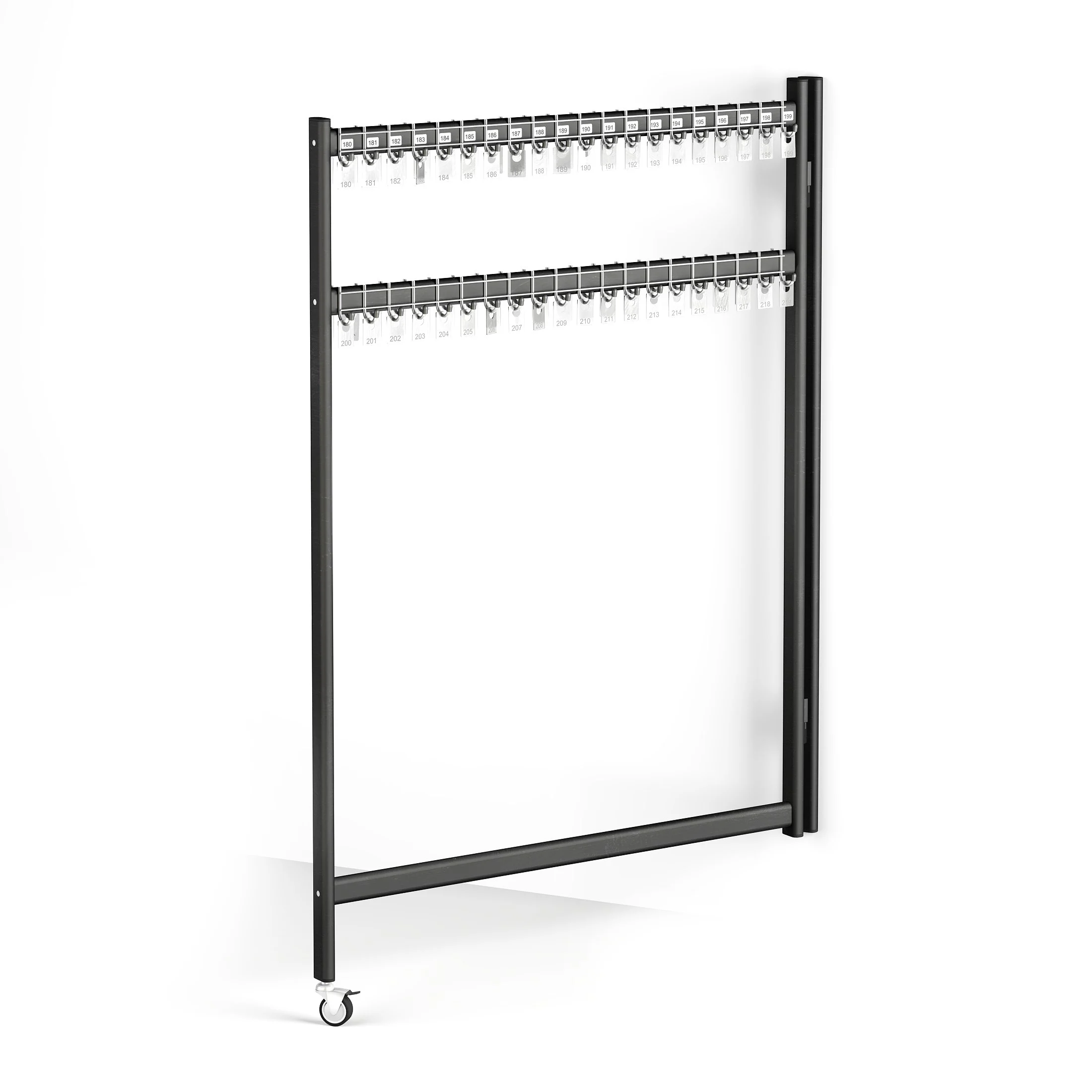 Wieszak szatniowy mocowany do ściany