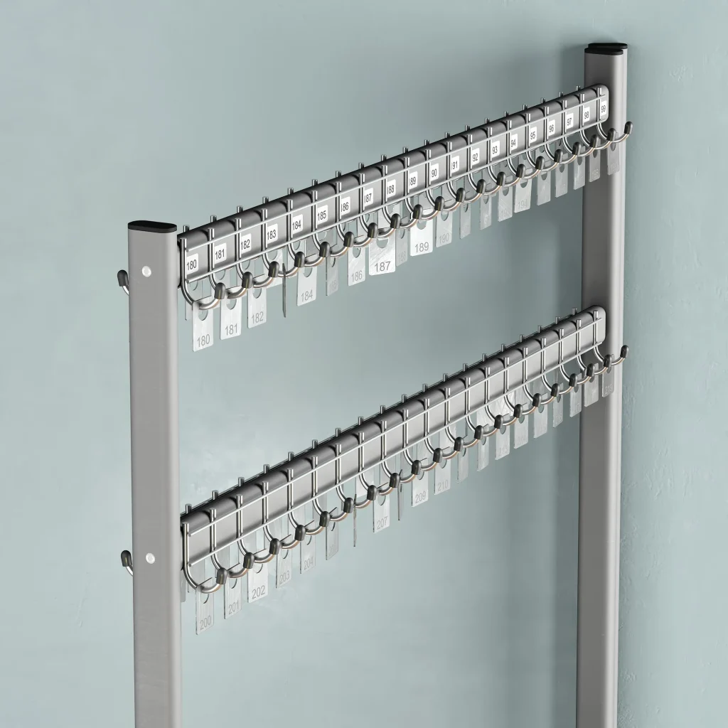 Wieszak mocowany do ściany