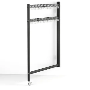 Wieszak szatniowy mocowany do ściany Y7 80 Haków 300Kg udzwig