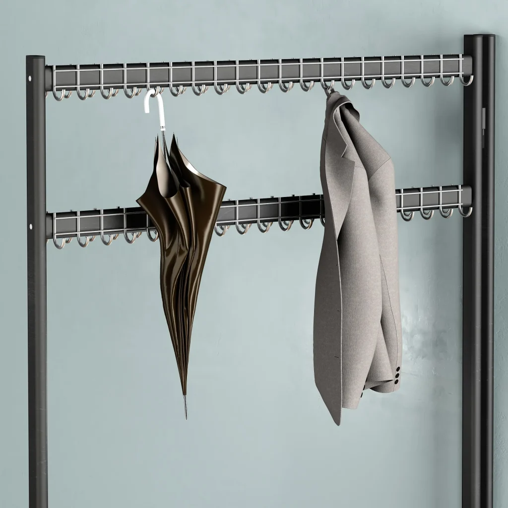 Wieszak mocowany do ściany