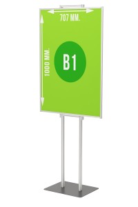 Składany stojak ekspozytor prezenter na plakat B1 707x1000mm
