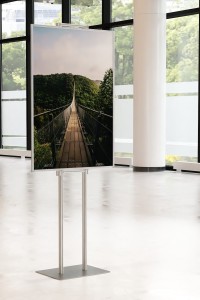 Składany stojak ekspozytor prezenter na plakat B1 707x1000mm