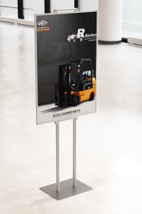 Składany stojak ekspozytor prezenter na plakat B1 707x1000mm