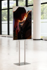 Składany stojak ekspozytor prezenter na plakat B1 707x1000mm