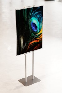 Składany stojak ekspozytor prezenter na plakat B1 707x1000mm